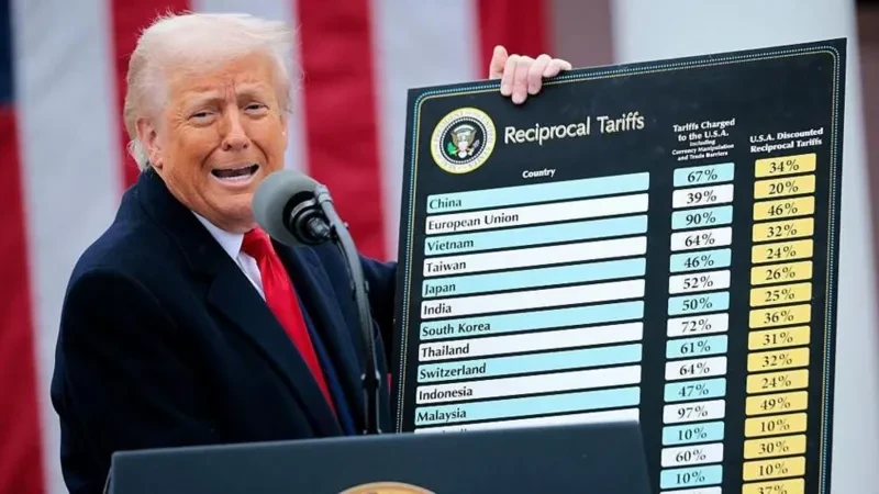 Трамп показал письмо Токаеву про пошлины для Казахстана в 25%