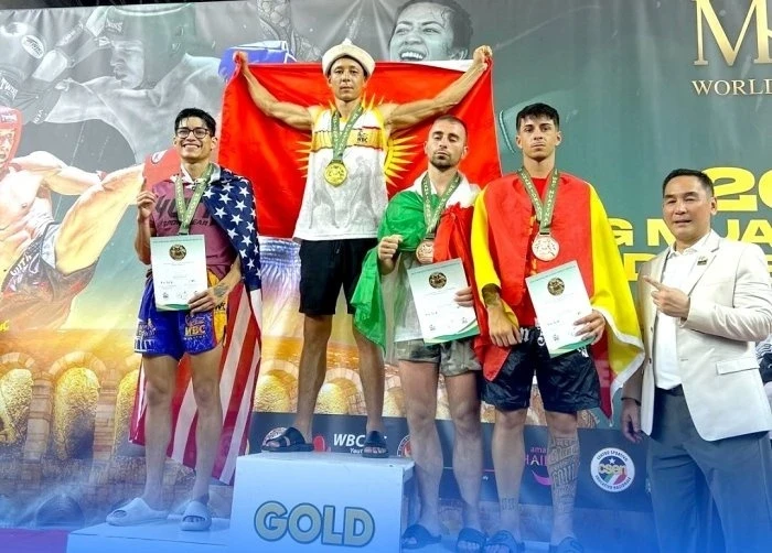 Сборная Кыргызстана по тайскому боксу успешно выступила на чемпионате мира