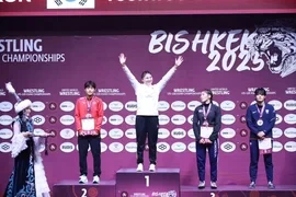 Сборная Кыргызстана завоевала медали на чемпионате Азии по борьбе среди девушек