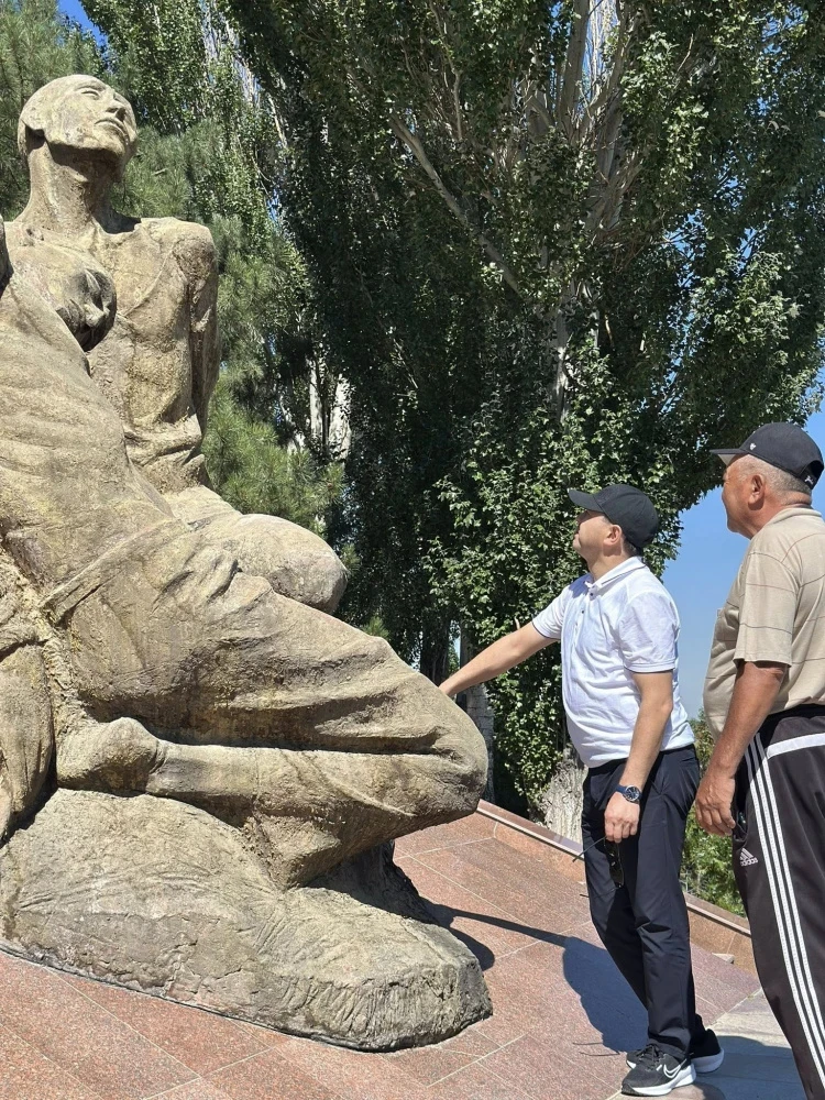 В мемориальном комплексе "Ата-Бейит" идет реставрация