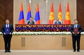 Меморандум о сотрудничестве подписан между агентствами «Кабар» и «Монцамэ»