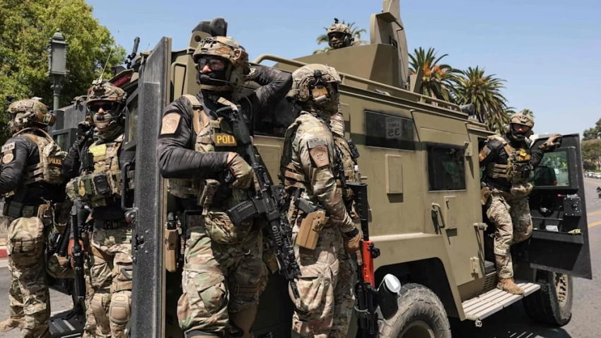 «Демонстрация силы». В Лос-Анджелесе прошёл рейд пограничников и нацгвардии — но без единого ареста