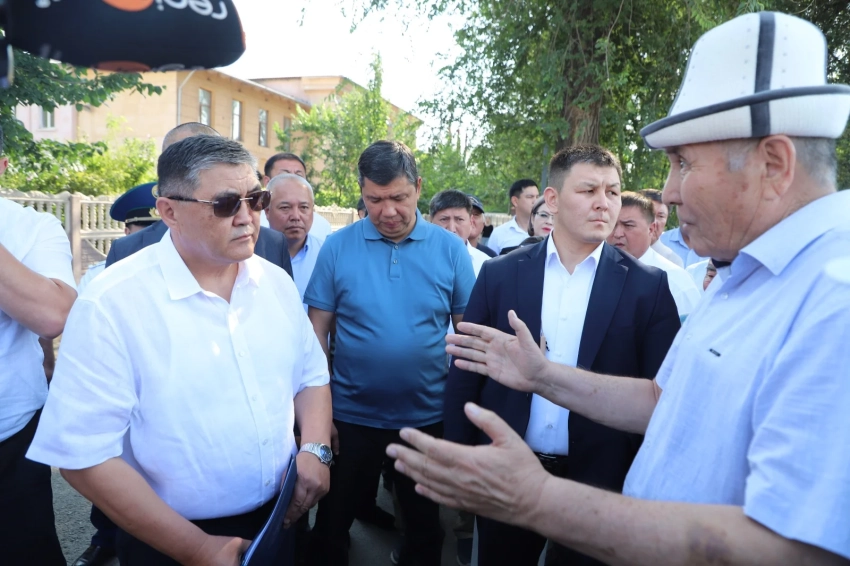 В Бишкеке задержаны чиновники и подрядчик за хищения при благоустройстве сквера