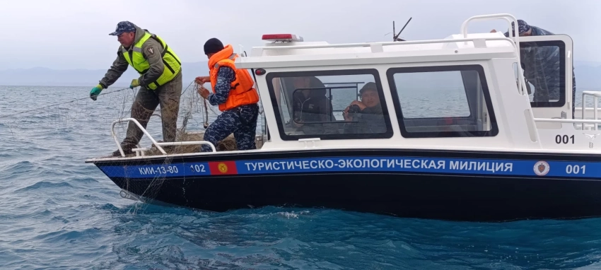 На Иссык-Куле провели очередной рейд по борьбе с браконьерством. Что показала проверка
