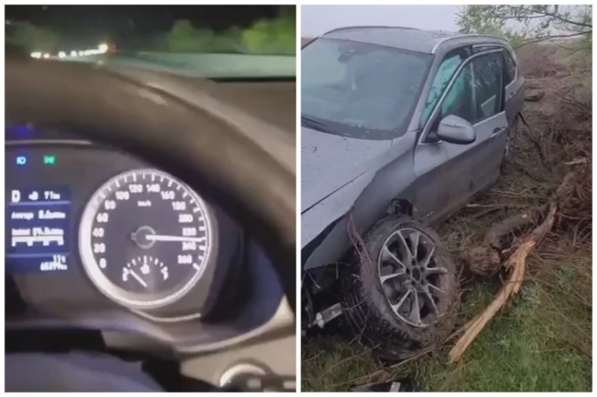 Гнал до 240 км в час: экс-мэр Балыкчи попал в ДТП