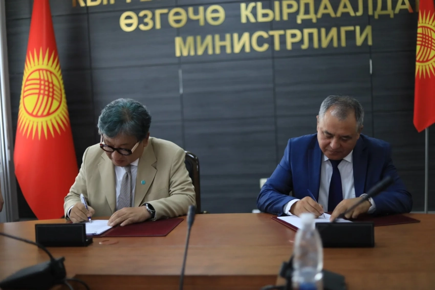 Кыргызстан и GGGI укрепляют сотрудничество в сфере климатической устойчивости и предотвращения бедствий