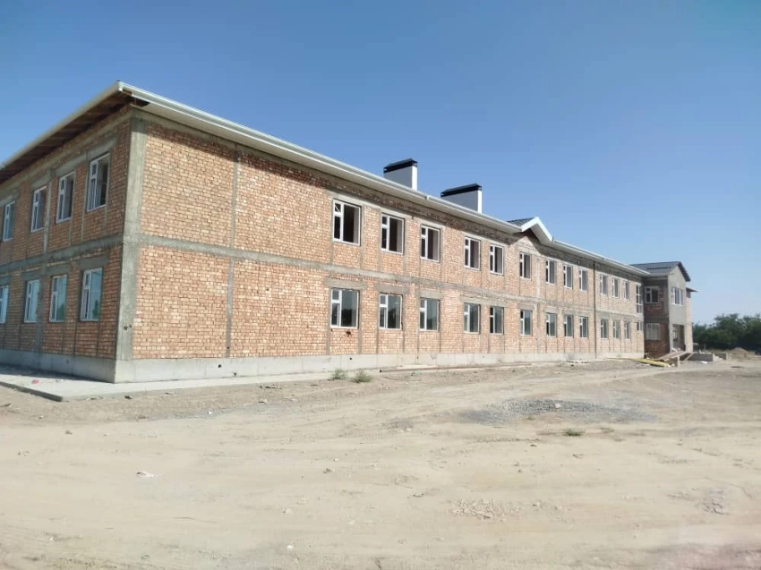 До конца года в селе Жаны-Жер сдадут в эксплуатацию новую школу