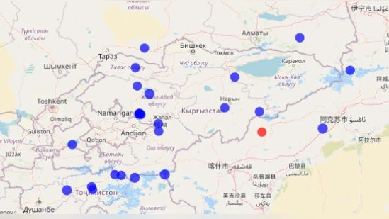 В СУАР произошло землетрясение силой 4,5 балла