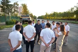 Проспект Айтматова в Бишкеке освободят от деревьев