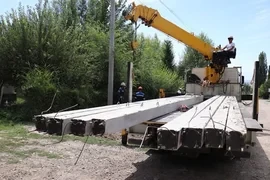 Тюпский РЭС установит 350 железобетонных опор в селе Курменты