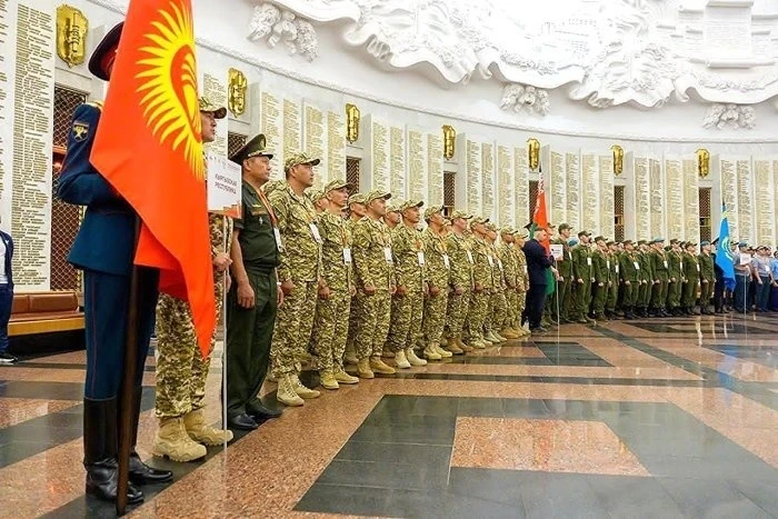 Кыргызстан участвует в IV Военно-спортивных Играх стран СНГ в Москве