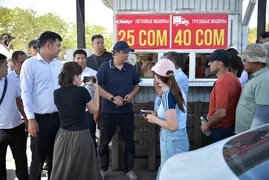Незаконный платный въезд выявили на рынке «Кудайберген»