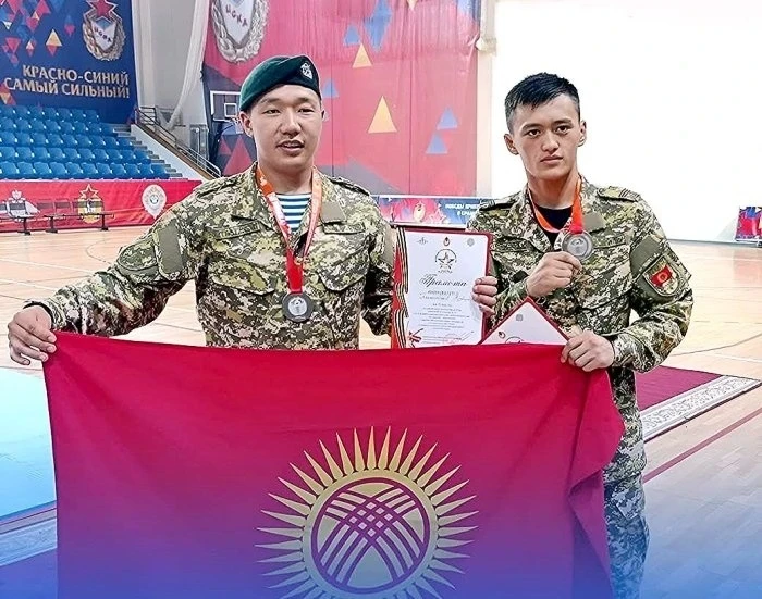Кыргызстанские рукопашники взяли серебро на Играх СНГ в Москве