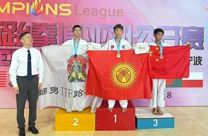Кыргызстанские таэквондисты заняли второе место на чемпионате Азии