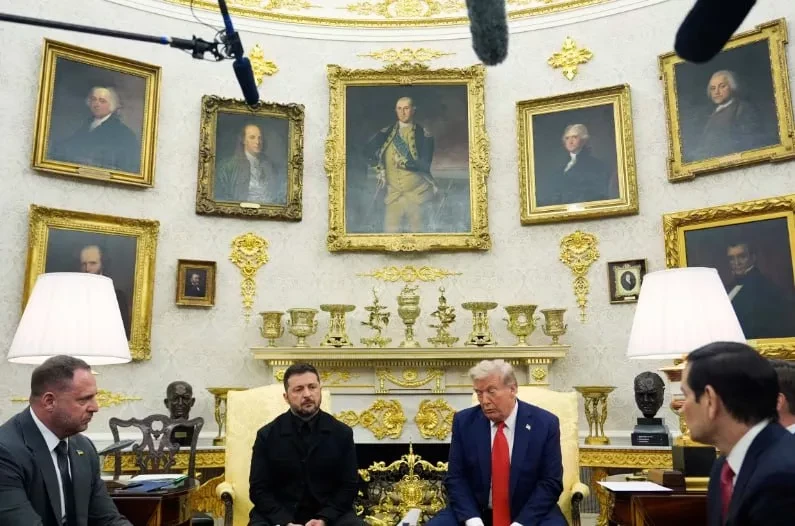 Что пишут СМИ о встрече Трампа с Зеленским и лидерами стран Европы