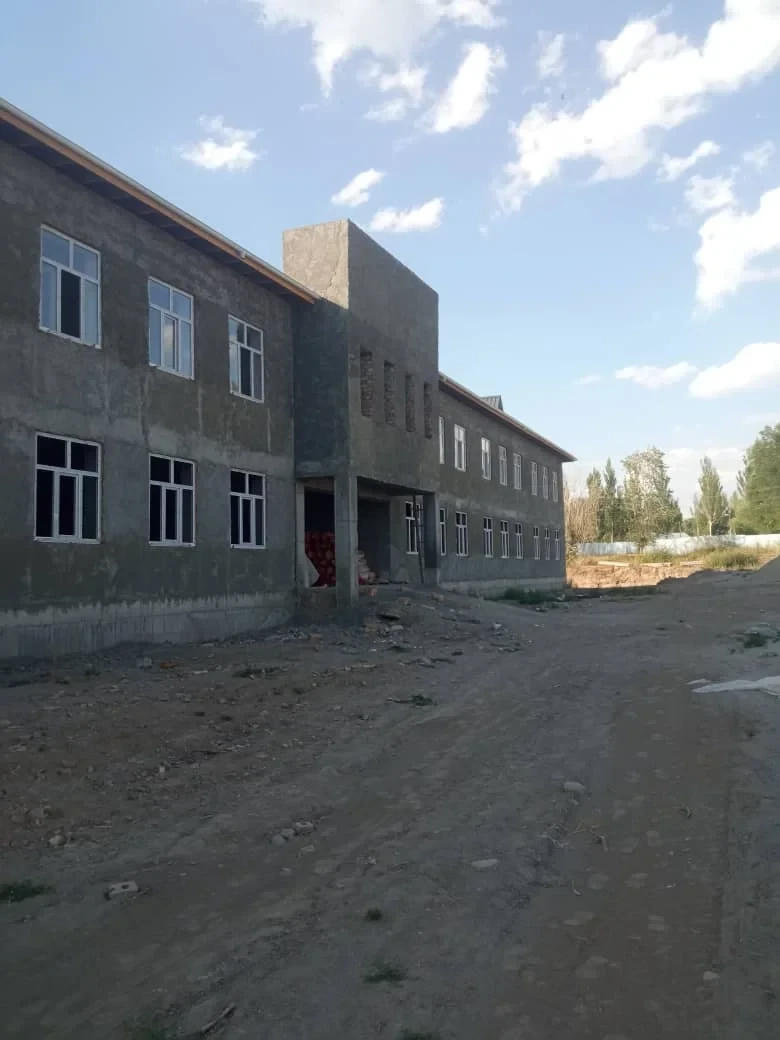 В Нарынском районе строится новая школа