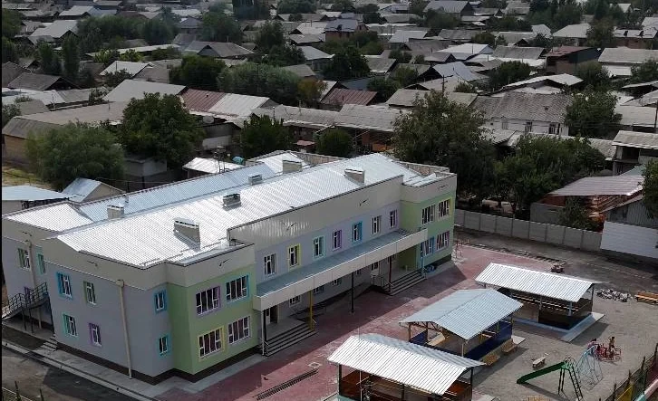 В Кара-Суйском районе завершено строительство нового детсада