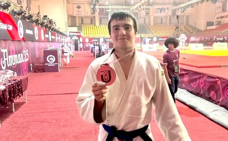 Кыргызстанец Марк Мустафаев выиграл бронзу Кубка Азии по дзюдо