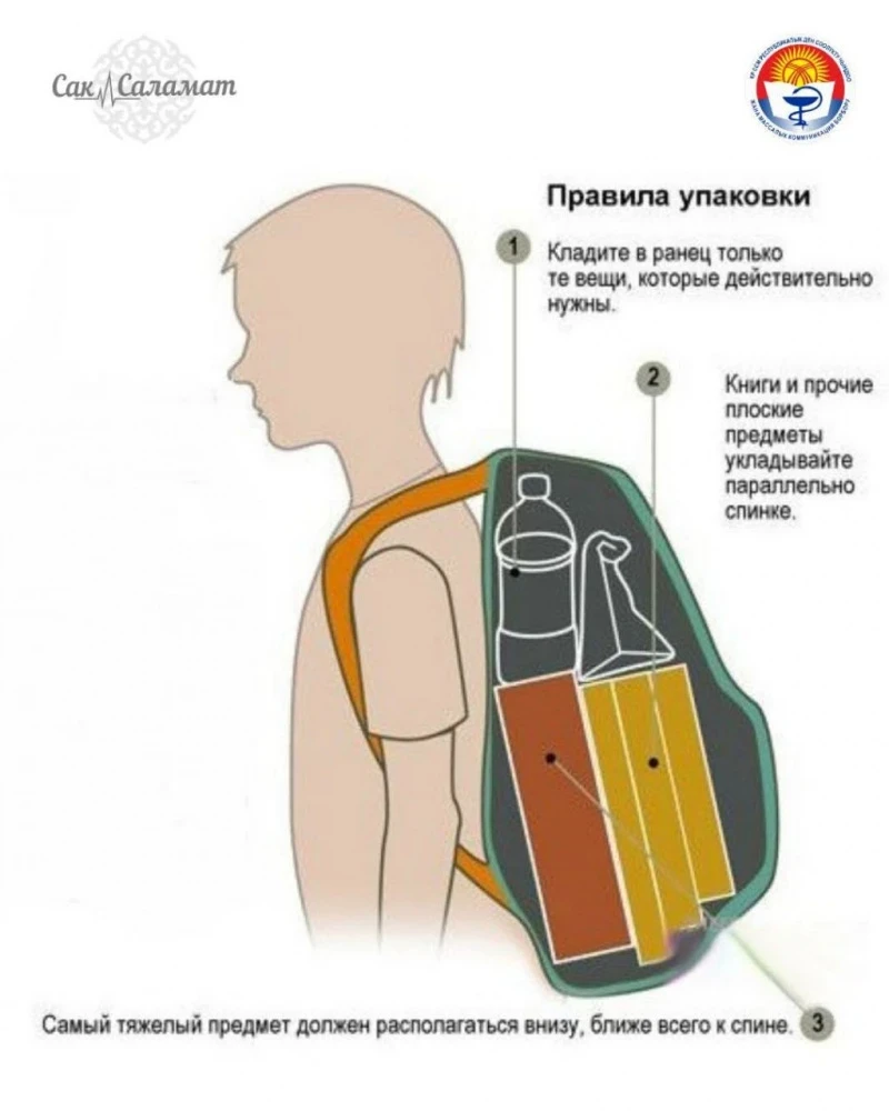 Медики рассказали, как выбрать правильный школьный рюкзак