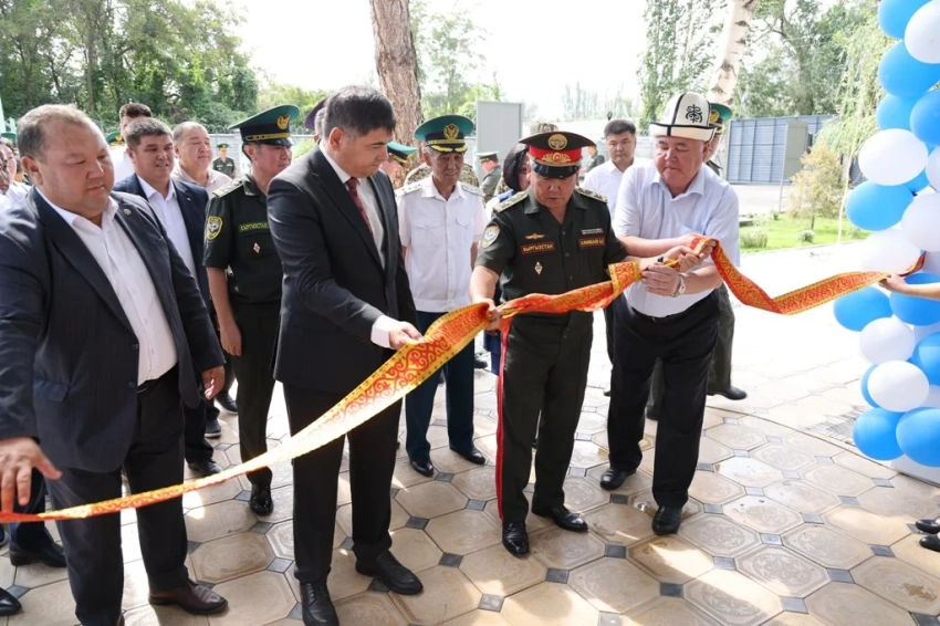 В Чуйской области открылся современный пограничный комплекс «Кемин»