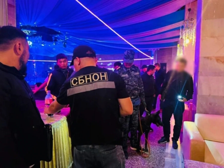 Наркоборцы провели рейд по ночным клубам на Иссык-Куле