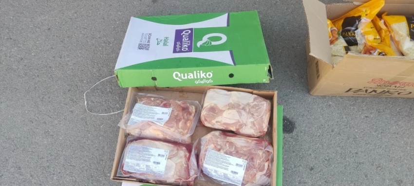 В Таласской области задержали 6 тонн контрабандной курятины