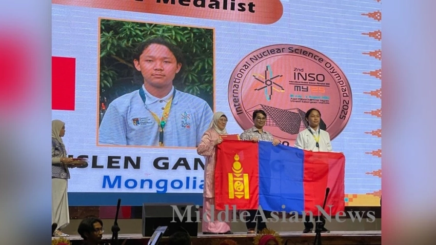Монгольский ученик завоевал бронзу на Международной олимпиаде по ядерной науке