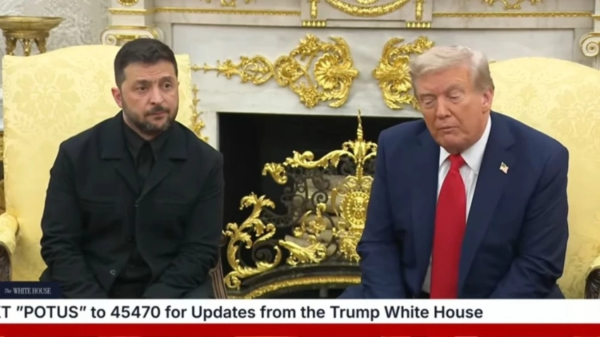 Зеленский прибыл в Белый дом, началась встреча с Трампом
