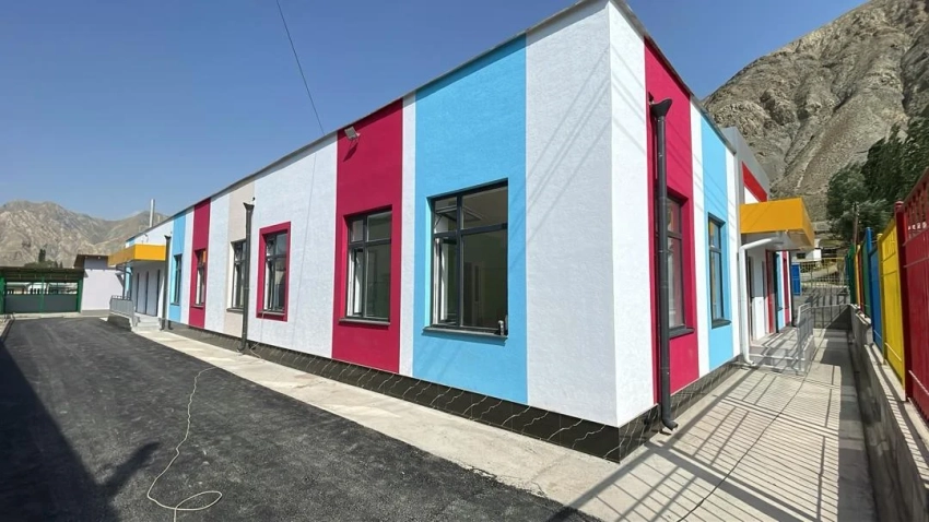 В Алайском районе завершено строительство нового детсада