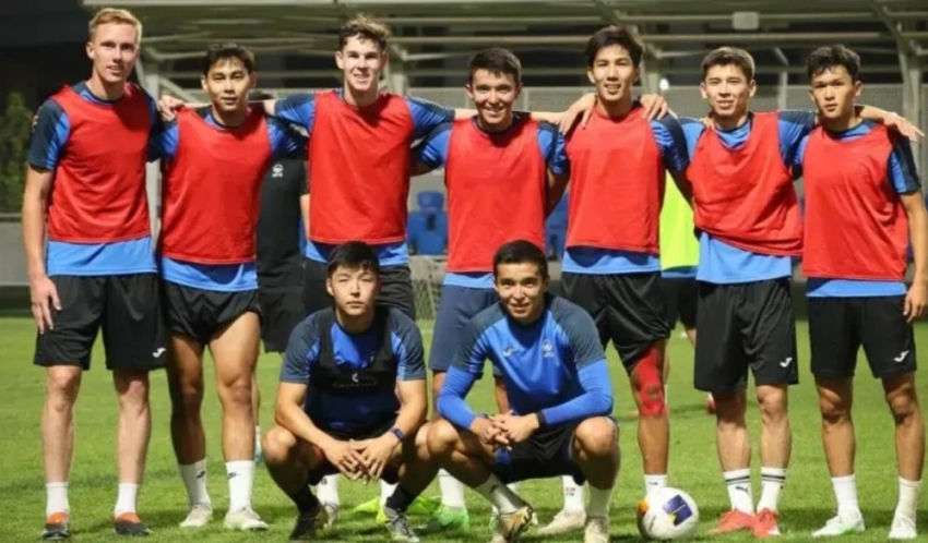 Сборная Кыргызстана по футболу готовится к Кубку Азии