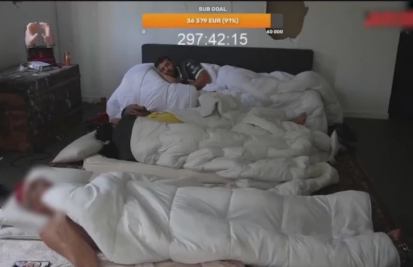 Стример умер в прямом эфире во время 10-дневного марафона на выносливость