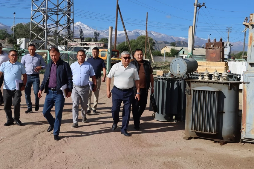 Министр энергетики проверил готовность Иссык-Кульской области к предстоящему осенне-зимнему периоду