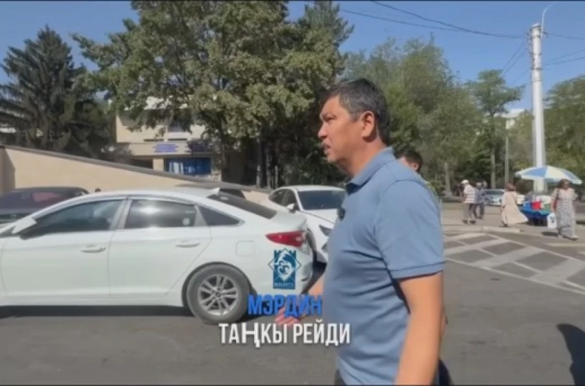 «Бессмертный что ли?!» Мэр Бишкека навел порядок возле шлагбаума