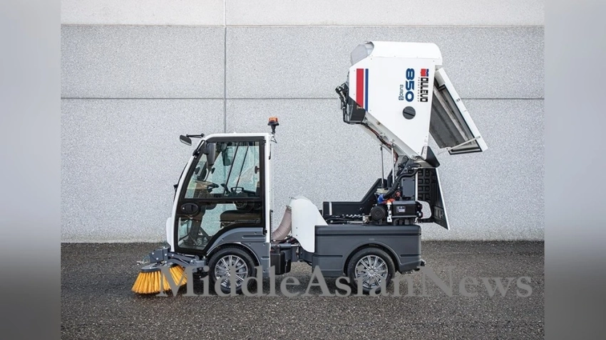 Улан-Батор импортирует подметально-всасывающие машины из Италии. Фото