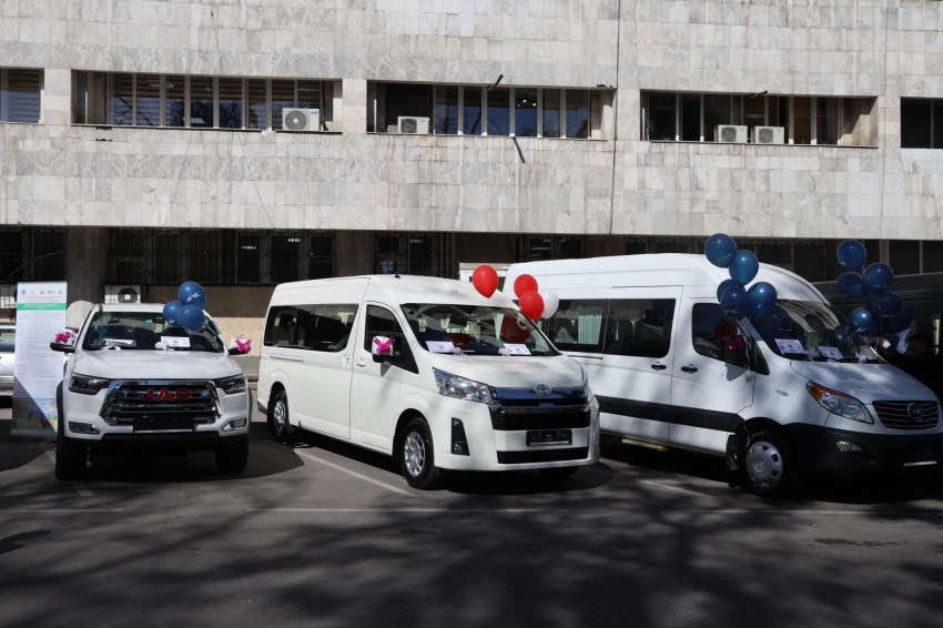 Минсельхозу передали новые автомобили для повышения эффективности работы