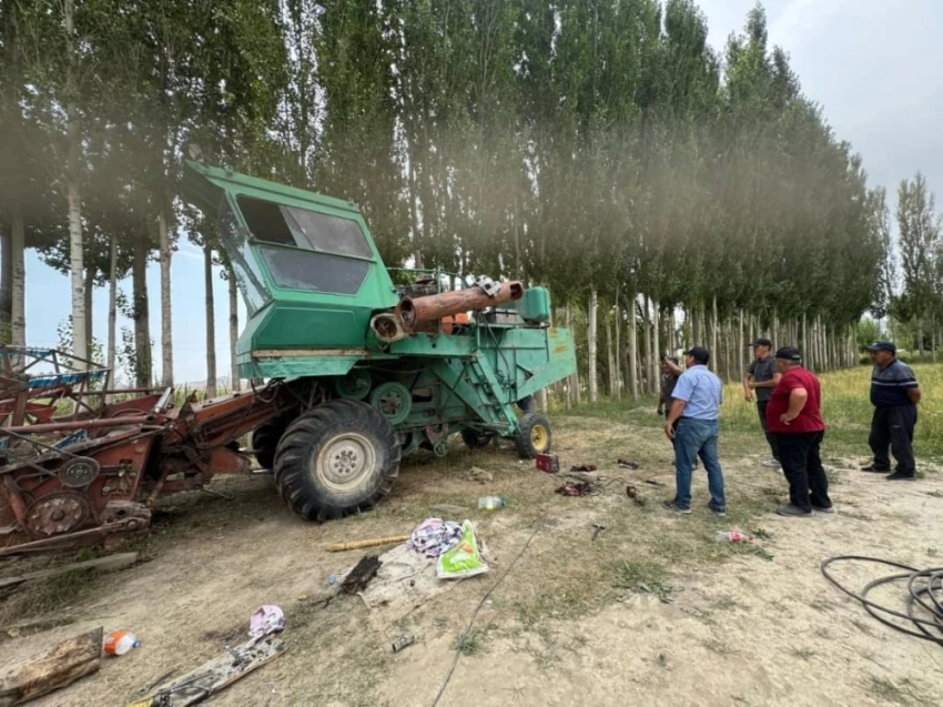В Ак-Талинском районе готовятся к уборке озимых без потерь