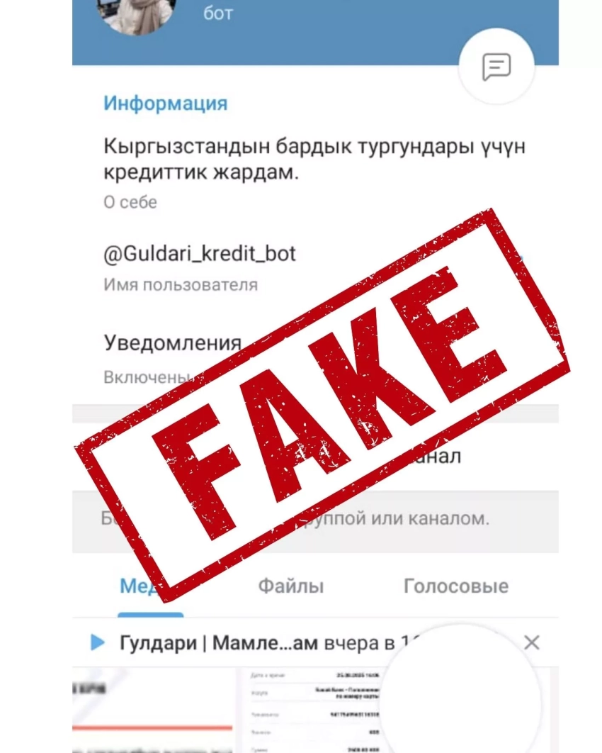 Мошенники предлагают льготные госкредиты: Нацбанк Кыргызстана предупреждает об очередной мошеннической схеме