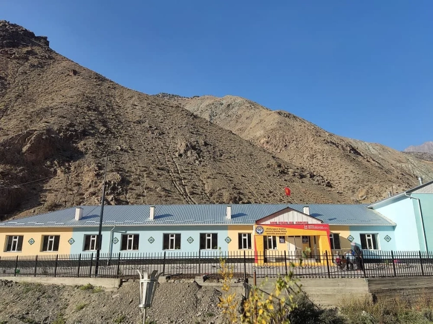 В селе Кайынды завершено строительство новой школы