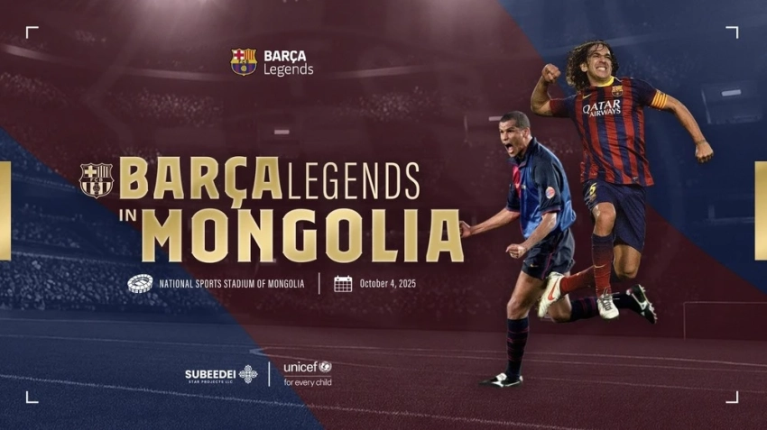 Легенды Barça скоро приедут в Монголию