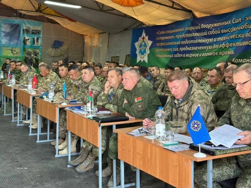 Кыргызстан участвует в совместных учениях КСБР ОДКБ "Взаимодействие-2025"