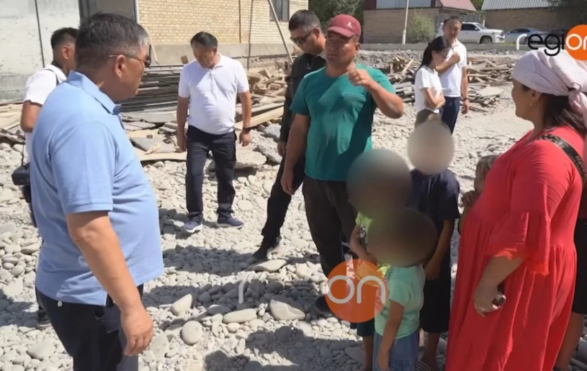 Женщина попросила главу ГКНБ построить дом ее семье, Ташиев возутился