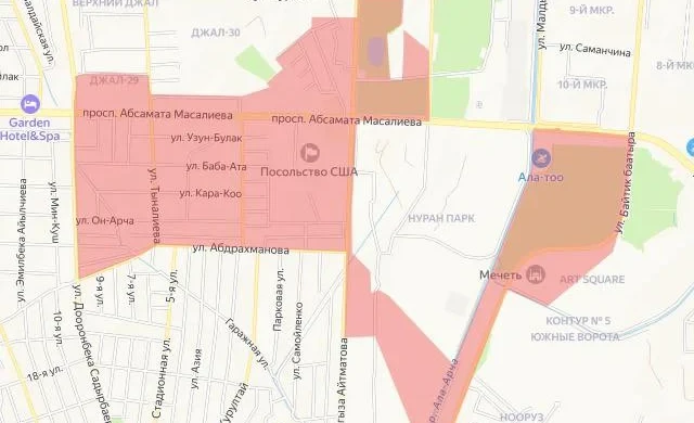 В южной части столицы из-за аварии временно прекращена подача питьевой воды