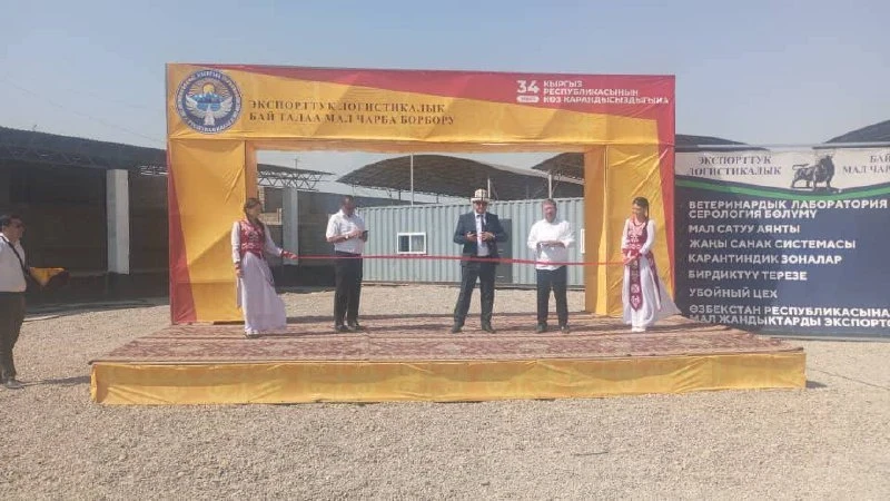 В Ала-Букинском районе открывается экспортно-логистический животноводческий центр