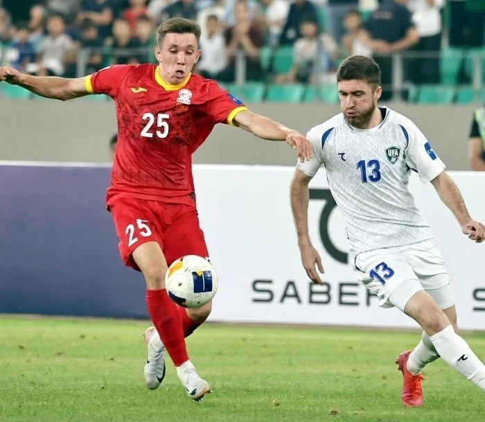 Кубок Наций CAFA-2025: Кыргызстан уступил Узбекистану 0:4