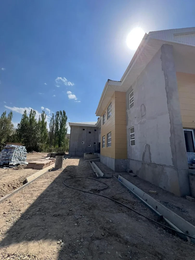 В селе Ак-Тал строится детский сад на 90 мест