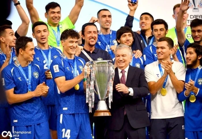 Узбекистан - чемпион Кубка Наций CAFA-2025