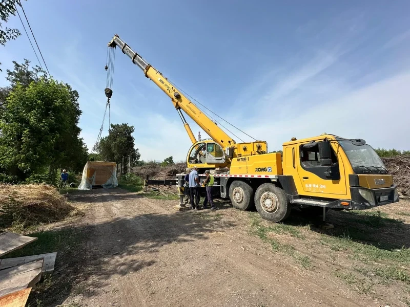В Бишкеке заработала дробилка для переработки веток и создания безопасного субстрата