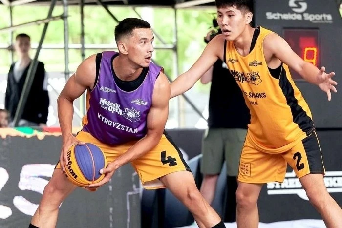 Назим Адылбеков - лучший игрок Кыргызстана в стритболе