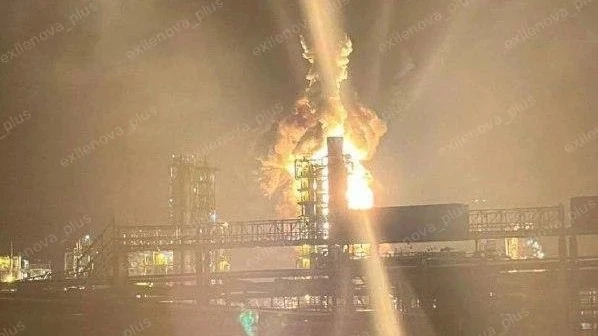ВСУ атаковали один из крупнейших НПЗ России в Ленинградской области