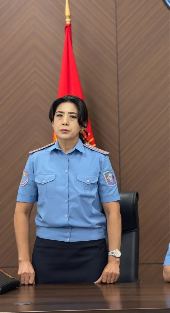 В ГУВД Бишкека назначена новый заместитель начальника